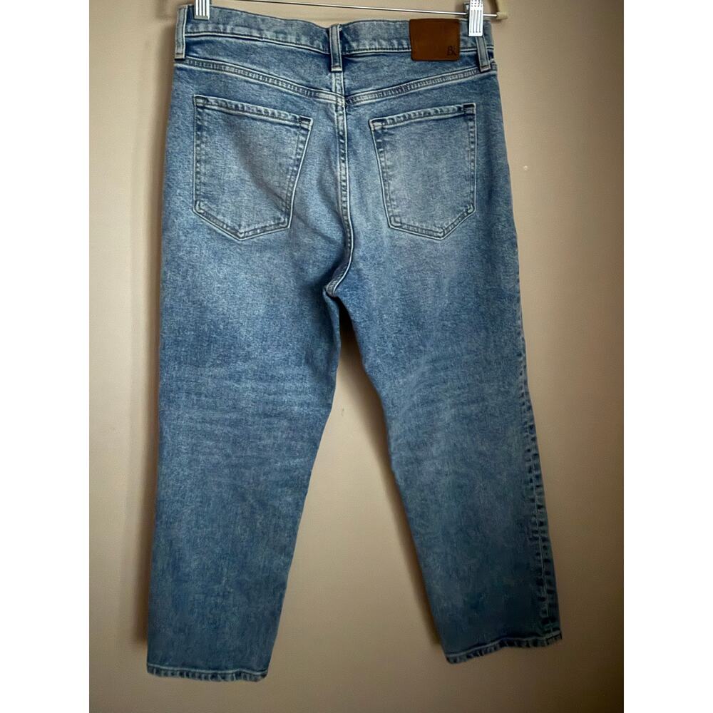 Banana Republic Women’s Baggy Cropped Jeans Button Fly Petite 30 - Picture 2 of 6